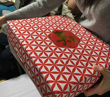 プレゼントの箱